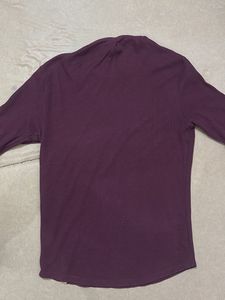 Maroon Long Sleeve T-Shirt