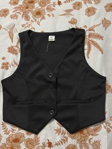 Classic Black Vest