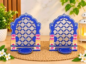 Candle T light holder Jharokha