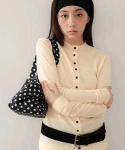 Soft cream Button-Up Cardigan