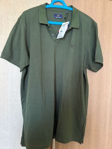 Olive Green Polo T-Shirt