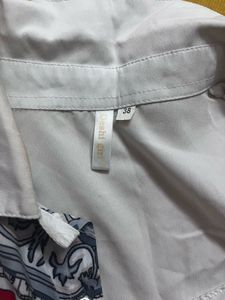 Stylish White Korean Shirt