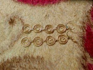 Spiral Drop Earrings