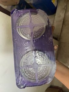 New Purple Plastic Container Gift Set