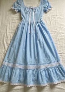 princess Coquette lolita Blue Cottagecore Dress 💙