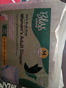 Bliss Natural Women's Adult Diapers
