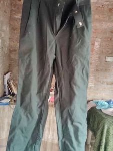 Men's Dark Green Trousers