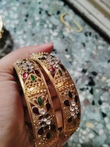 Beautiful Embellished Bangles