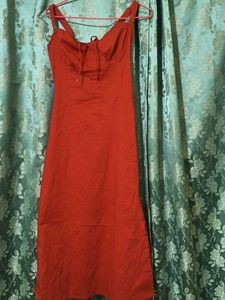 Red dress