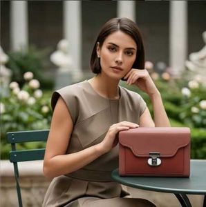 Chic Dusty Rose Crossbody Bag