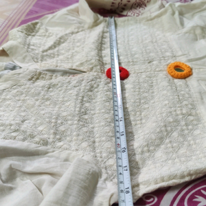 pure cotton chikon anarkali gown❤️never used