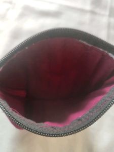 Embroidered Coin Pouch