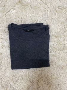 Classic Dark Gray Crew Neck T-Shirt