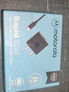 Motorola Rapid 10W USB-C Charger