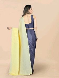 Elegant Pleated Saree