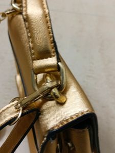 Golden Sling Bag | Gold Purse