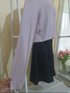 H&amp;M lilac cardigan