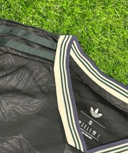 Adidas Black Jersey &amp; Shorts Set