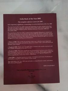 India Book of the Year 2002