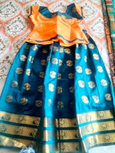 Girls' Ethnic Skirt &amp; Top Set