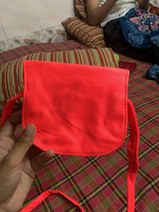 mini Crossbody Bag with Heart Snap Closure