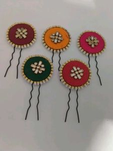Ethnic Hair Pins - Set of 5