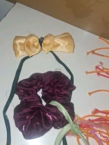 Cute Hair Bow &amp; Scrunchie Set 2