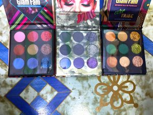 Glam Fam Eyeshadow Palettes Bundle Pack Of 3