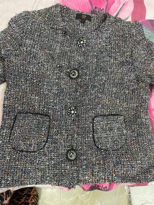 Embellished Women Coat (Blazer)