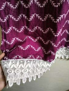 Purple Kurta