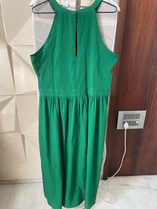 🎉LAST PRICE 🎉Green Halter Maxi Dress