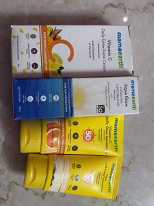 Mamaearth Vitamin C & Sunscreen Lot