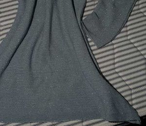 shimmer silver dress