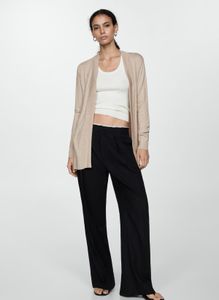 Mango Elegant Cream Cardigan