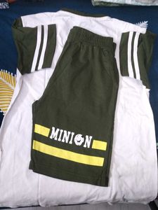 Minions T-Shirt and shorts