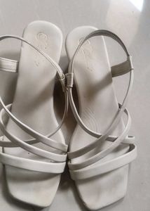 White Strappy Sandals