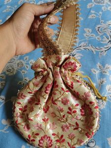 Embroidered Potli Bag