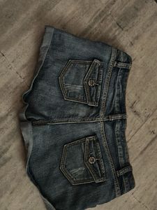 Cute Distressed Denim Shorts