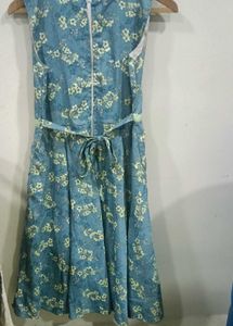 Chic Floral Print Midi Dress