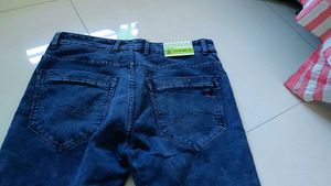 Classic Dark Wash Denim Jeans