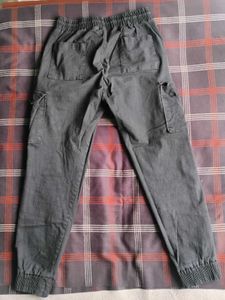 Men's Denim Cargo Pants