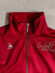 Le Coq Sportif Red Track Jacket