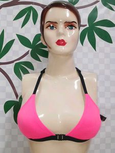 (1100)Pink Sports Bra
