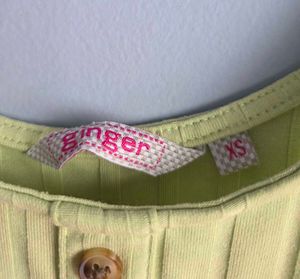 Cute Green Tank Top Ginger XS 26"