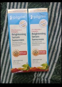 (Pack of 1) Pilgrim Brightening Serum Sunscreen SP