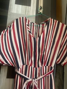 Striped Jumpsuit