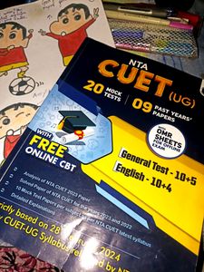 NTA Cuet Ug Sample Paper Book 2024 Latest Edition
