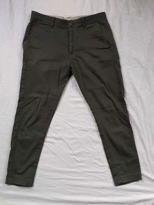 Men's Casual Olive Pants