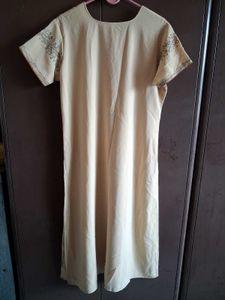 Elegant Cream Kurta Set