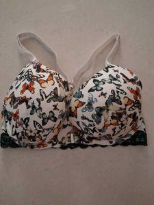 32DDD Beautiful Butterfly Print Bra